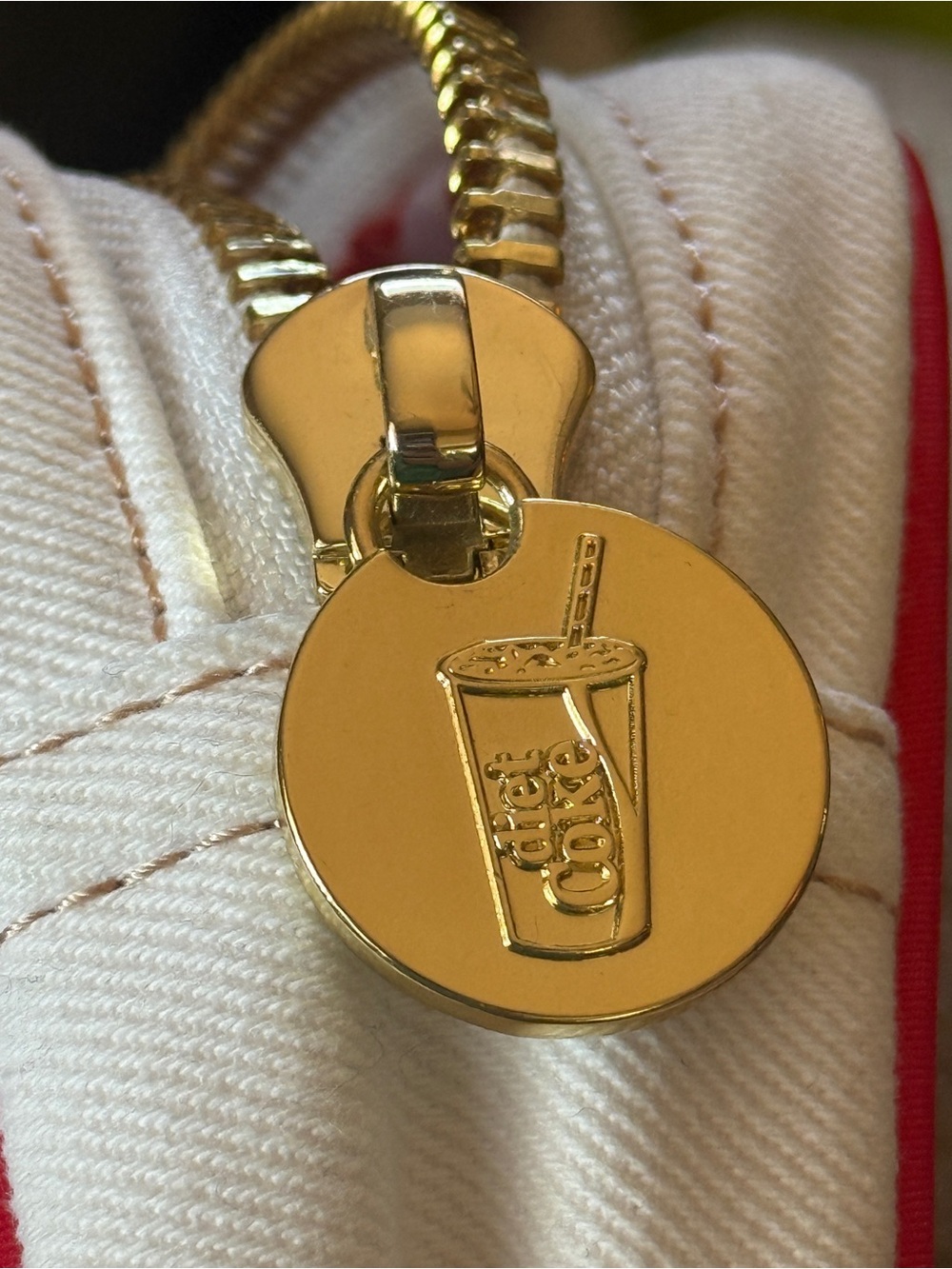 Stoney Clover Lane Diet Coke Embroidered Mini Pouch - Picture 4 of 5